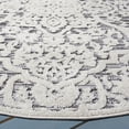 thumbnail image 5 of SAFAVIEH Cabana Ruadhan Ivory/Grey 2'2"X9' Runner Indoor/Outdoor Area Rug Ivory/Grey, 6'7" x 6'7" Round, 5 of 10