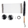 thumbnail image 1 of MYG 25PCS Chimney Cleaning Kit Chimney Brush Cleaning Tools Duct Vent Cleaning Kit, 1 of 10