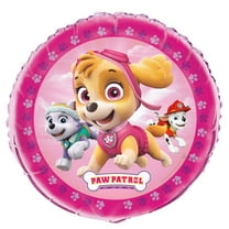 Foil Girl PAW Patrol Balloon, Round, 18 in, 1ct