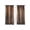 Brown, variant on Retro Farmhouse Sheer Curtains 63 Inch Length 2 Panels Set, Brown Wooden Grain Cabin Country Plank Voile Window Treatment Rod Pocket Curtains Sheers Drapes for Bedroom/Living Room/Kitchen 52x"63"x2