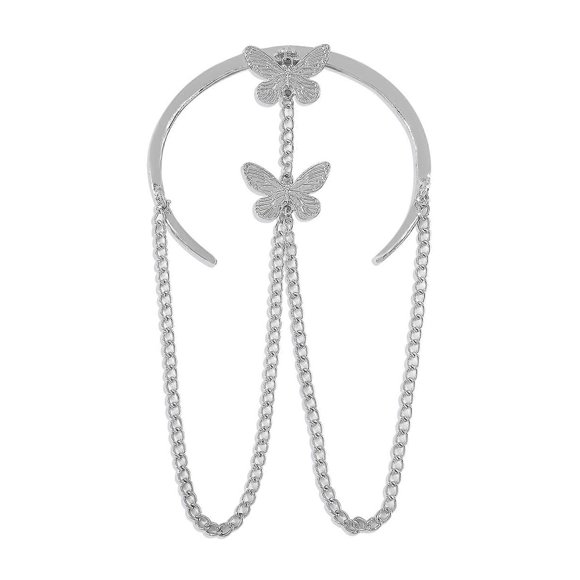 Minimalist Coil Upper Armband Punk Armlet Arm Cuffs Bracelet Filigree Swirl Open Upper Arm Bangle Bracelet for Womens