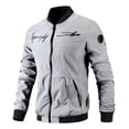 thumbnail image 1 of Moda Cazadora Bomber Con Bordado De Chamarras Para Hombre, 1 of 7