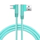 thumbnail image 1 of Línea de datos tejida de nailon con codo doble de 1/2/3 metros para Android USB 3.0 Cable de datos de teléfono Cable de repuesto seitruly DZ4347-13, 1 of 2