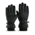 thumbnail image 1 of Guantes de nieve para esquí Invierno Cálido Thinsulate Pantalla táctil impermeable Viento a prueba de viento al aire libre - Negro1025, 1 of 5