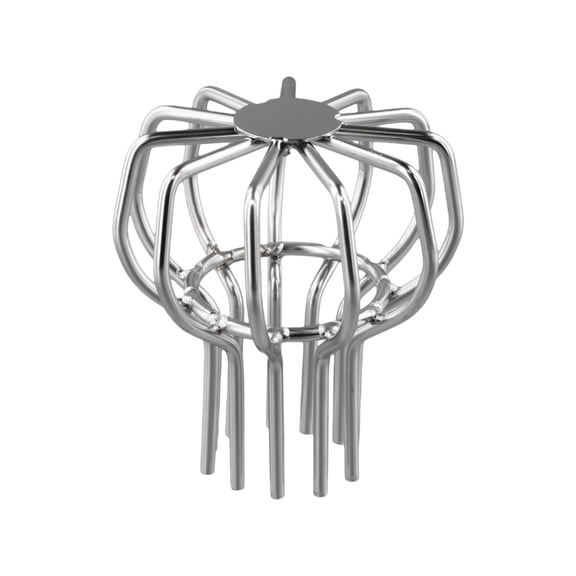 Goodhd 1X Gutter Guard Strainer Stainless Steel Balloon Mesh Fittings Drain Pipe Filter-50#