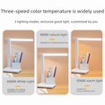 thumbnail image 4 of Rechargeable LED Desk Lamp with Touch Control, Eye Protection Technology, Foldable & Rotatable Design – Ideal for Student Study, Dormitory Reading, and On-the-Go Use (Includes Charging Cable, 3, 4 of 6