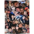 thumbnail image 6 of Blanket Josh Collage Hutcherson Throw Blanket Warm Cozy Plush Bed Blanket Sofa Bed Couch Decor Gifts for Men Women and Kids 40"x50", 6 of 6