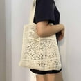 thumbnail image 4 of aiyuq.u knitted made knitting bags travel mesh bags straw bags women's country style knitting bags beach bags, 4 of 6