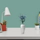 thumbnail image 5 of Flor Artificial de Magnolia Azul Imitación Flor Falsa Tallos Decoración del Hogar Centro de Mesa para la Sala de Estar, 5 of 6