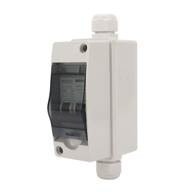Mini disyuntor ANGGREK 16A 4kV Uimp Interruptor de Desconexión Solar Fotovoltaica