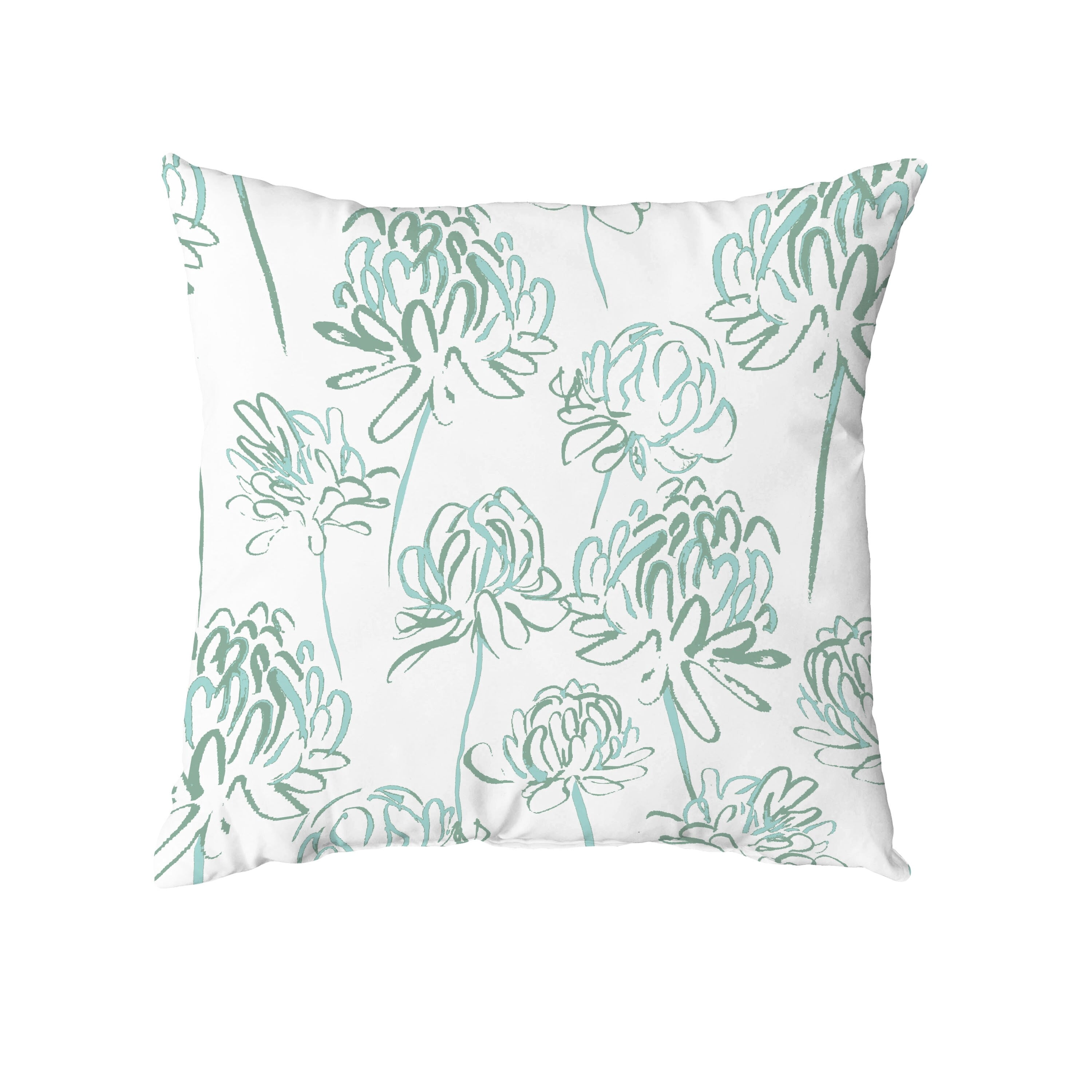 Simply Daisy Blossom Bouquet Decorative Throw Pillow