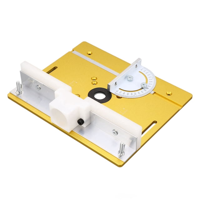 C8 Woodworking Lift Base Router Table Insert Plate Multifunctional Lifting System Flip Board Trimmer Gong Machine Panel Base Table Sieve Flip Metal Kit Aluminum