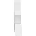 thumbnail image 3 of 48"W x 22"H x 4"D x 4"F, 11/12 Pitch, Vanguard Architectural Grade PVC Gable Bracket, 3 of 8