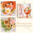 thumbnail image 2 of Ramo de flores de ganchillo Gouraml, tulipanes y girasoles hechos a mano, 2 of 7