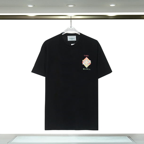 Casablanca 23 primavera y otoño nuevo estilo Fantasy Gate Starry Sky Castle casa carta logo manga larga pareja sudadera8217 negro