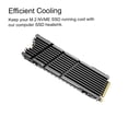 thumbnail image 4 of Computer M.2 NVME Heatsink Desktop PC Upgrade Modified Accessories Laptop SSD Thermal Silicone Pad Radiator Computers Modification Accessories, 4 of 7