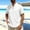 B_ White, variant on YLSDY Cotton Linen Shirts for Men V Neck Half Button up Shirts Short Sleeve Breathable Casual Beach Holidays T Shirt Fashion Tops Blue S