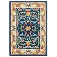 thumbnail image 2 of Safavieh Heritage Toby Oriental Area Rug, Navy/Ivory, 2' x 3', 2 of 10