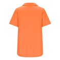 thumbnail image 7 of Yuzhih Womens Short Sleeve Golf Shirts V Neck Business Dressy Casual Tops Summer Collared Solid Trendy Outdoor Workout Tees, 7 of 7
