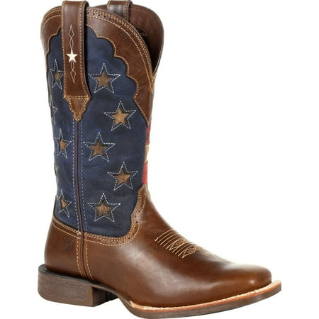 

Durango® Lady Rebel Pro™ Women s Vintage Flag Western Boot Size 6.5(M)
