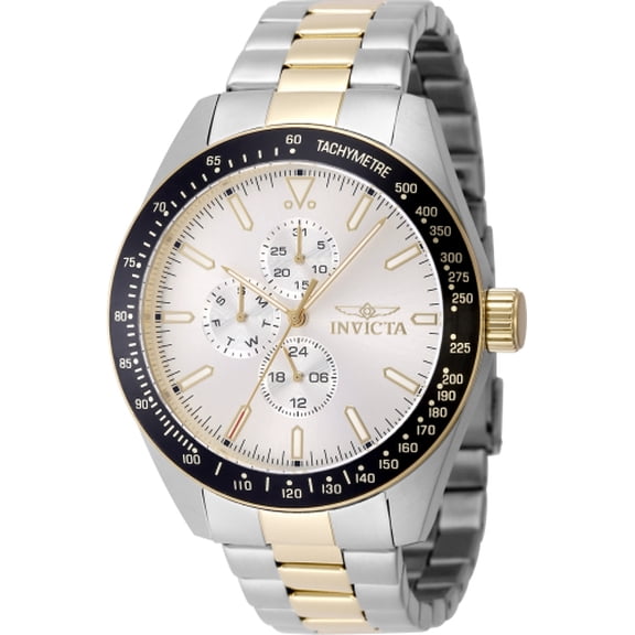 Invicta Men's Aviator Silver Dial Watch - 48861