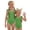 #A01-Green, variant on Abcomgle Toddler Girl Swimsuit 4t Solid One Piece Little Girls Swimsuit Ruffled Stretchy Girls Bathing Suit