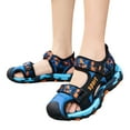 thumbnail image 4 of Binhe Children Thick Sandals Teen Shoes Summer Baby Sandals Baotou Boys Beach with Camouflage Pattern with Comfortable Sandals Sole and Light for Toddler, 4 of 7