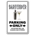 thumbnail image 1 of SignMission Z-Bartender 12 x 8 in. Bartender Novelty Sign, 1 of 1
