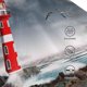 thumbnail image 3 of Fotbe 3d Lighthouse in the Surf Gorro Clásico de Béisbol, Gorra Ajustable con Broche Snapback, Gorro de Exterior de Algodón Suave, 3 of 6