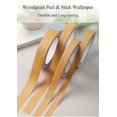 thumbnail image 2 of Wood Grain Wallpaper Edge - Peel and Stick, Removable and Waterproof, for Bathroom Mirror Frames, 11.8cm Wide, 10m Long, 2 of 5