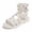 Beige, variant on Xijirk Girls Sandals,Rhinestone Roman Sandals Korean Edition with Soft Sole Fashionable Princess Shoes for Summer Trendy Wear Casual Outings,Toddler Sandals,Black,5-5.5 Years