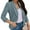 Light Blue, variant on ZVNAΖH Blazers for Women Open Front Business Casual Blazer 3/4 Sleeve Lightweight Jacket Work Office Cardigan Blazer