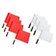 thumbnail image 1 of 4x Referee Football Soccer Lineman Flag Judge Flag Lightweight, 1 of 9