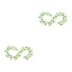 thumbnail image 2 of Hojas Artificiales Inteprter 12 Piezas Hiedra Verde 2,2 m, 2 of 6