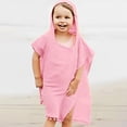 thumbnail image 4 of Boys Beach Towel Quick Dry Hooded Poncho Towels Absorbent Swim Robe Kids 1-6 Years, 4 of 7