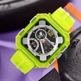 thumbnail image 3 of SMAEL Square Analog-Digital Sports Watch Waterproof Multicolor Chronog LED Alarm Wrist Watch, 3 of 9