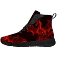 thumbnail image 3 of Aidianart Dragon High Top Sneakers Mens High Top Shoes Size 10, 3 of 5