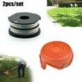 thumbnail image 2 of For Black & Decker Spare String Trimmer Strimmer Cover Cap + Spool and Line, 2 of 8