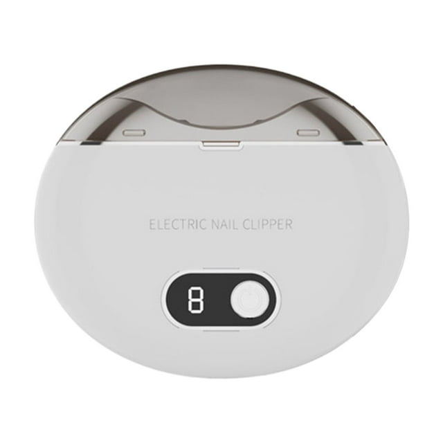 Cortaúñas Automático para Adultos con Batería de Larga Duración Recorte Automático de Uñas Suministros de Limpieza para el Hogar Blanco Bewildely