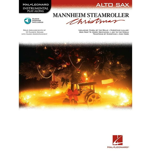 Mannheim Steamroller Christmas: Instrumental Play-Along Series Book with Online Audio for Alto Sax (Other)
