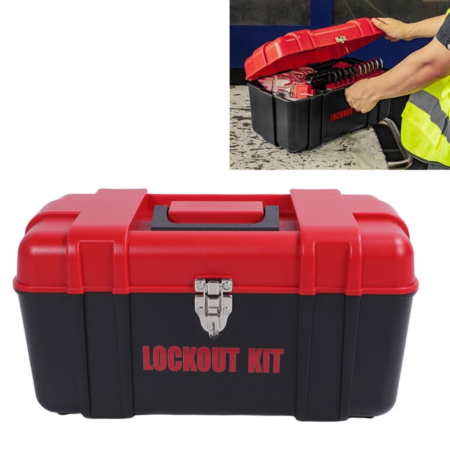 Kit De Bloqueo De Seguridad De LOTO, Kit De Etiqueta De Bloqueo Multifunción Para La Industria