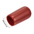 thumbnail image 3 of Uxcell 20pcs Round Rubber End Caps 0.31" Wine Red Cover Screw Thread Protectors, 3 of 4