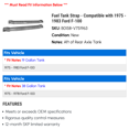 thumbnail image 2 of Fuel Tank Strap - Compatible with 1975 - 1983 Ford F-100 1976 1977 1978 1979 1980 1981 1982, 2 of 2