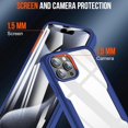 thumbnail image 6 of for Phone 15 Pro case Clear Case 360° Full Body Protective Shockproof Anti-Scratch Phone Case Cover for Phone 15 Pro case 5G Slilcone TPU Slim Fit Thin for Phone 15 Pro Phone case, 6 of 7