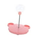 thumbnail image 4 of Juguete de alimentación lenta para perros y gatos, dispensador de golosinas, resistente a las mordeduras, divertido, pelota de entrenamiento para gatos rosa, 4 of 9