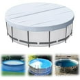 thumbnail image 6 of White 6/8/10/12/15/18FT 210D Courtyard Circular Pool Cover Furniture Cover, 6 of 7