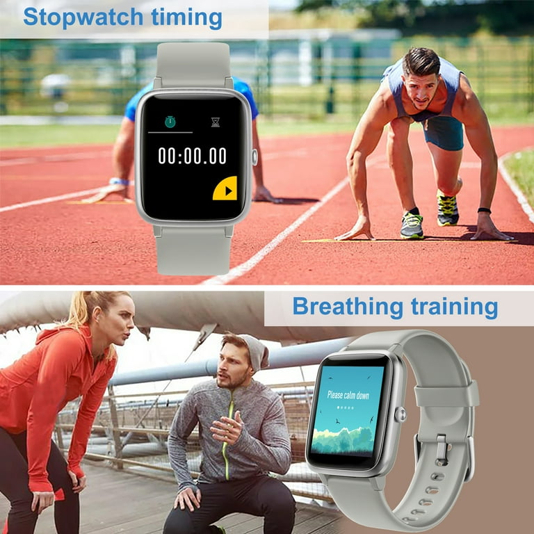 Smart Watch Women Men Heart Rate Monitor For iPhone Android Bluetooth  Waterproof