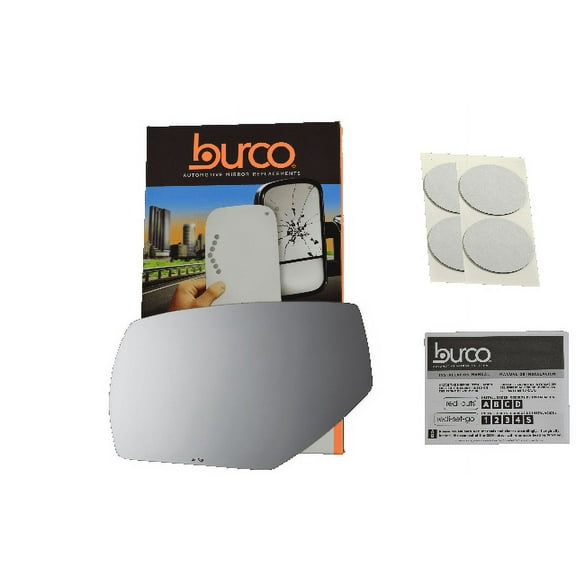 Fits 14-17 1500 Silverado, Sierra 15-17 2500, 3500 Left Driver Mirror Glass Lens