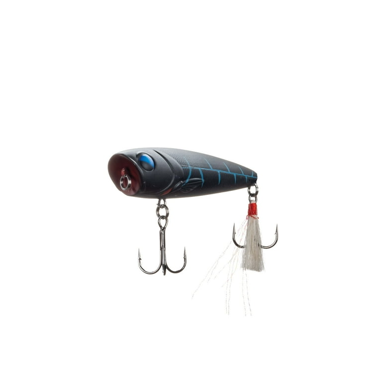 3 pack) Ozark Trail Freshwater Popper Fishing Lure, Nightwalker, 1