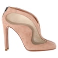 thumbnail image 1 of Pre-Owned Alaïa Azzedine Mesh Ankle Booties in Pink Suede, 1 of 2